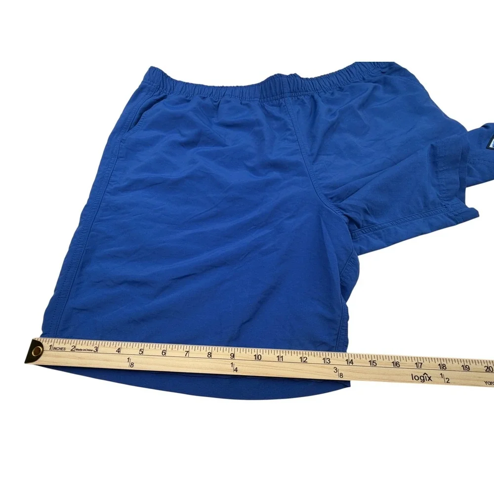 L.L.Bean Men's XL Blue Supplex Sport Shorts Swim Trunks Nylon Mesh Lined Outdoor